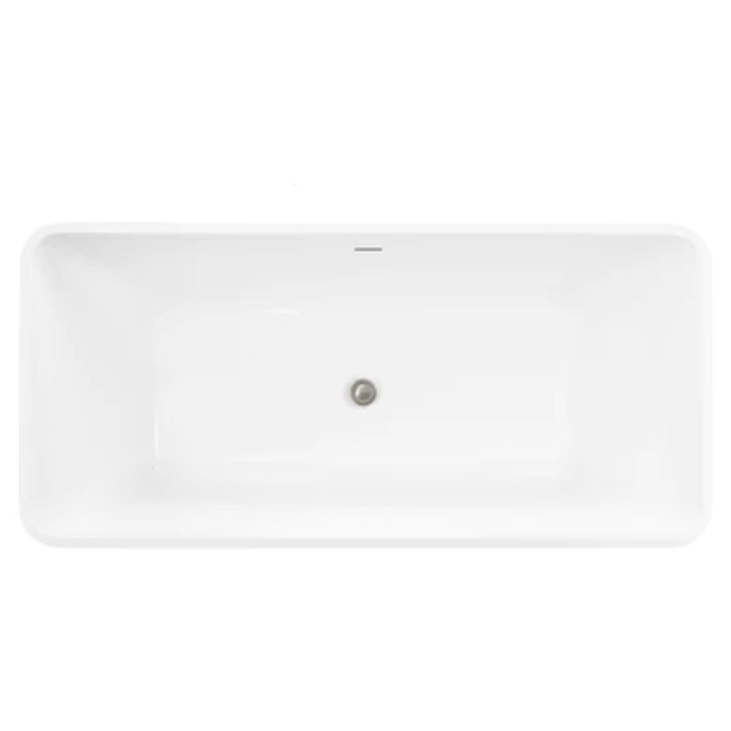 LessCare 31" Freestanding Acrylic Bathtub - LTF2