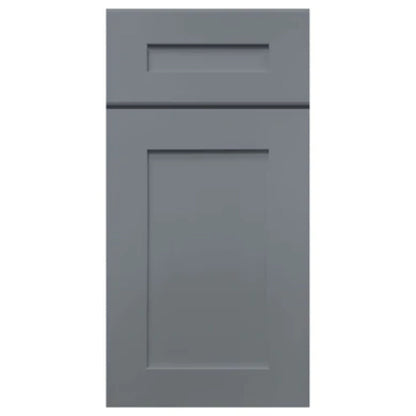 LessCare 36" x 34.5" x 21" Colonial Gray Vanity Sink Base Cabinet