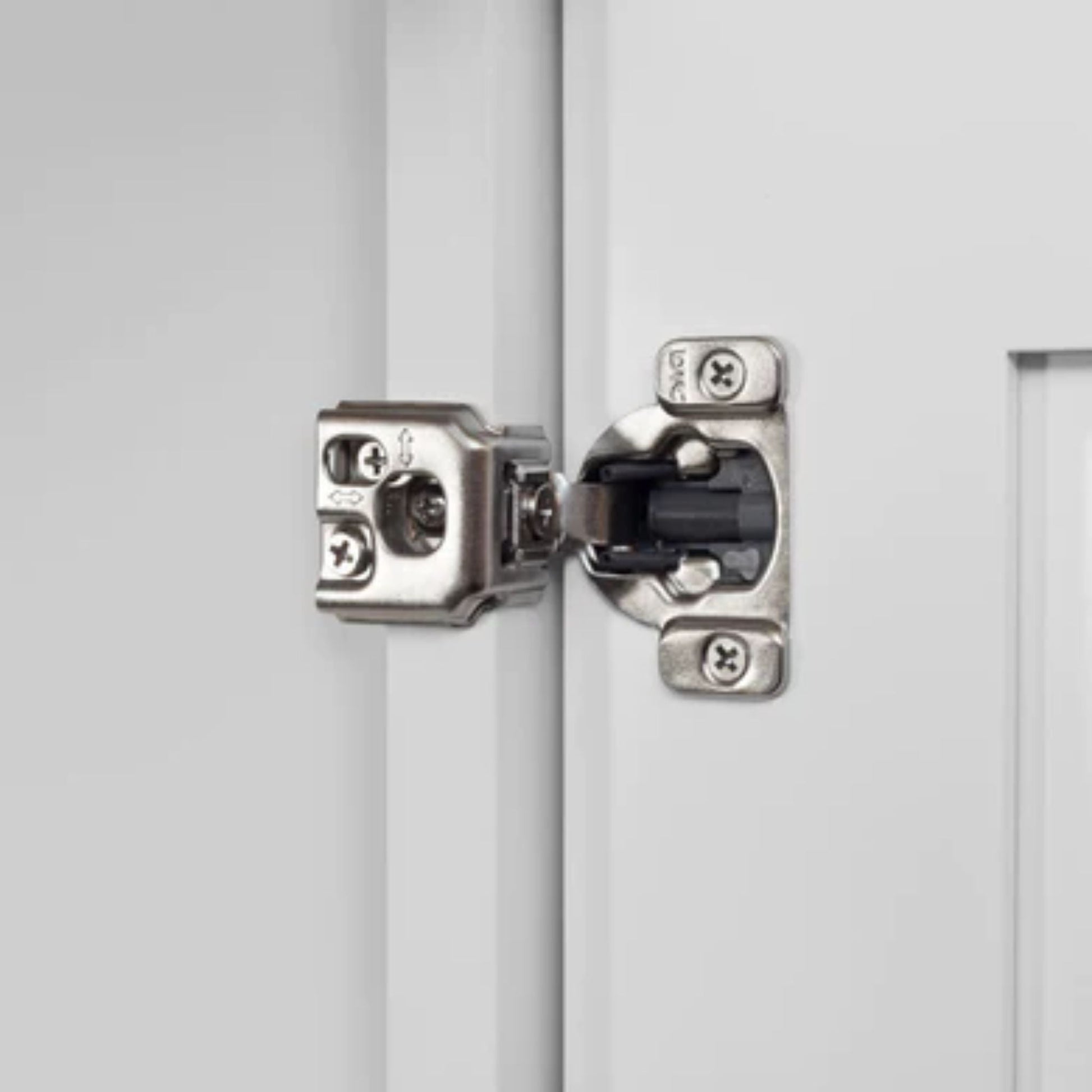 LessCare 36" x 34.5" x 24" Alpina White Linen Range Base Kitchen Cabinet - LRB36