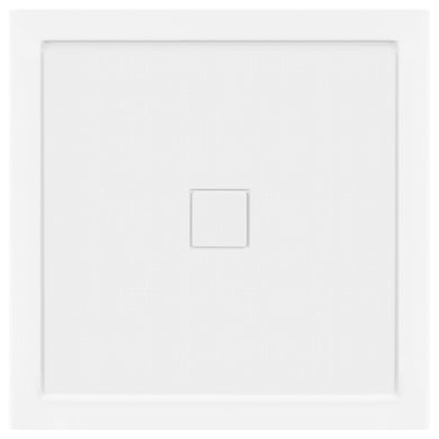 LessCare 36" x 36" Single/Double Threshold Shower Base Pan Center Drain