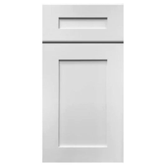 LessCare 42" x 34.5" x 21" Alpina White Vanity Sink Base Cabinet