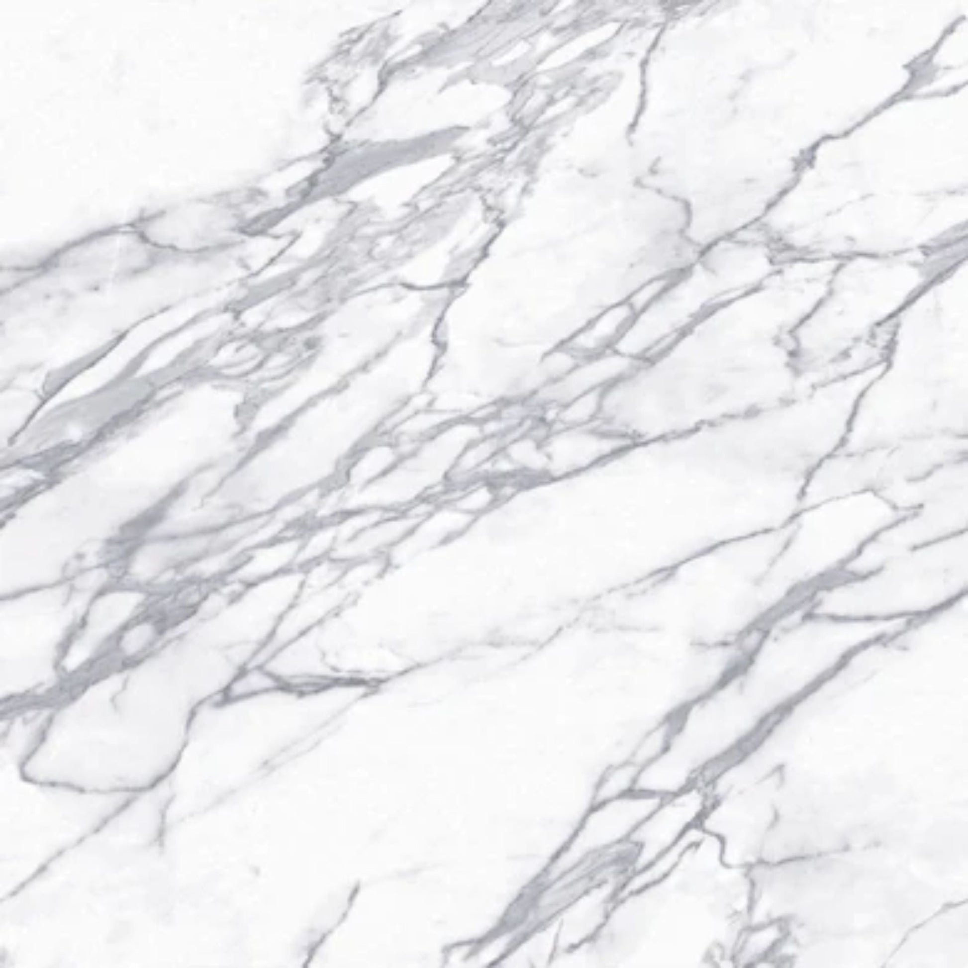 LessCare 43" x 22" Calacatta White Vanity Top with Square Sink - 8 in Faucet Spread