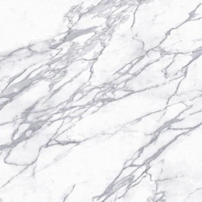 LessCare 43" x 22" Calacatta White Vanity Top with Square Sink - 8 in Faucet Spread