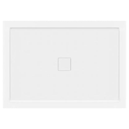 LessCare 48" x 34" Single/Double Threshold Shower Base Pan Center Drain