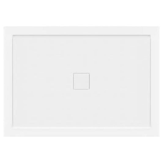 LessCare 48" x 34" Single/Double Threshold Shower Base Pan Center Drain