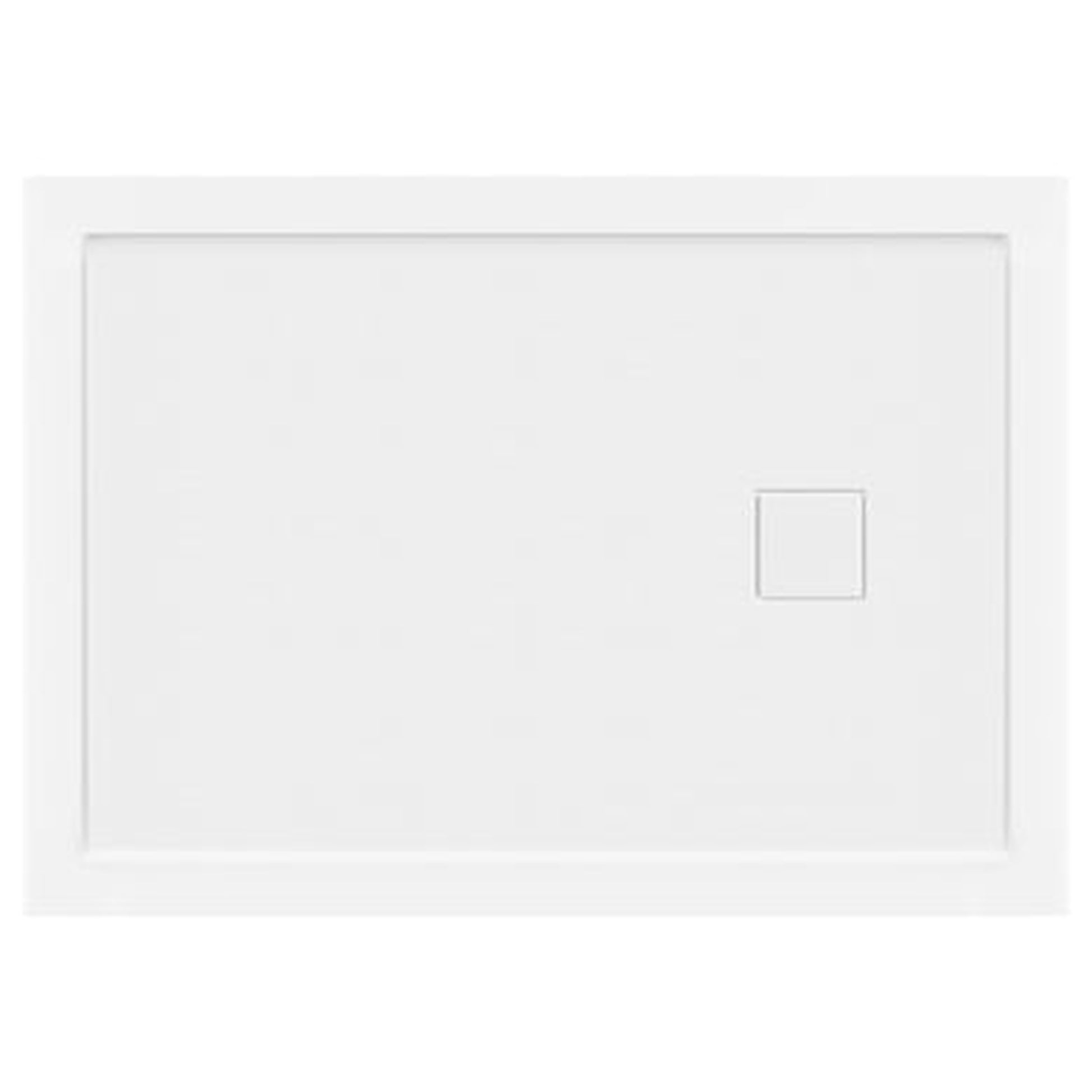 LessCare 48" x 34" Single/Double Threshold Shower Base Pan Right/Left Drain