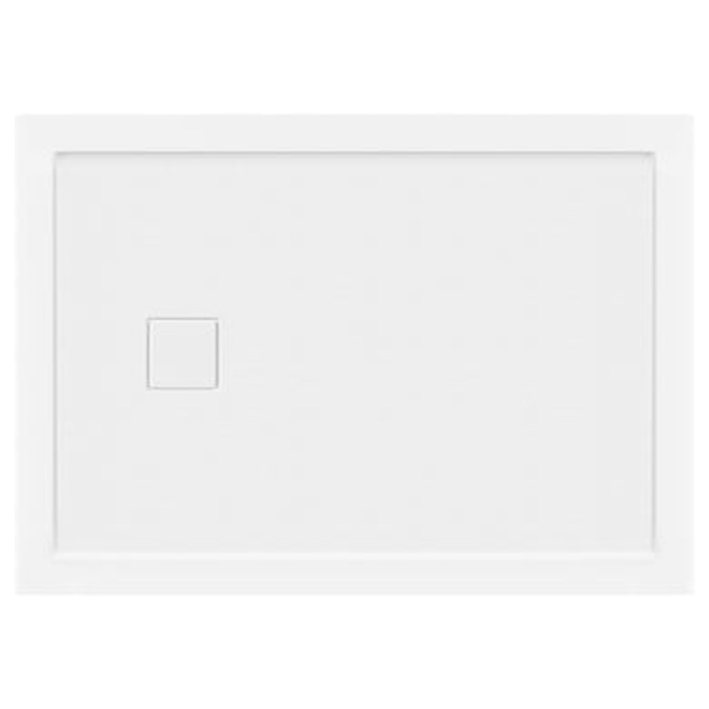 LessCare 48" x 34" Single/Double Threshold Shower Base Pan Right/Left Drain