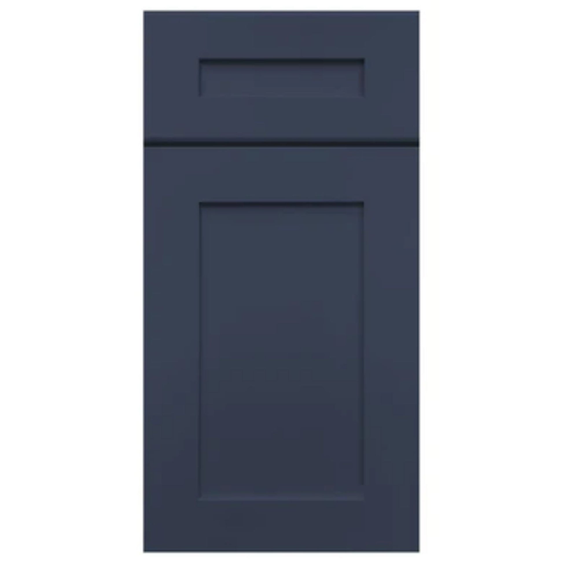 LessCare 48" x 34.5" x 24" Danbury Blue Base Kitchen Cabinet - B48