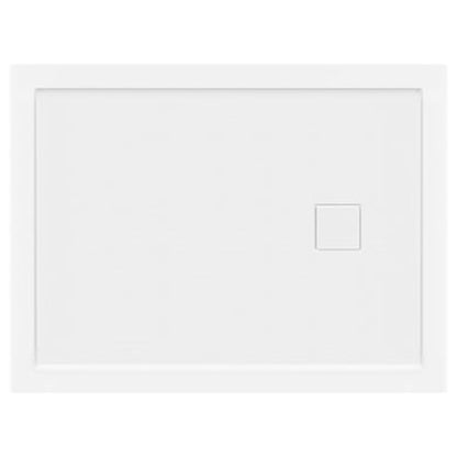 LessCare 48" x 36" Left Double Threshold Shower Pan Base Wall Corner Left Drain