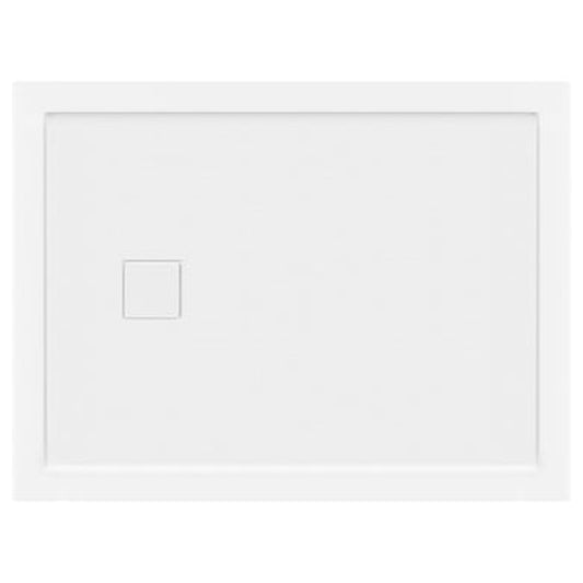 LessCare 48" x 36" Left Double Threshold Shower Pan Base Wall Corner Left Drain