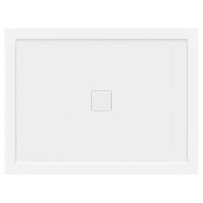 LessCare 48" x 36" Right Double Threshold Shower Pan Base Wall Corner Center Drain