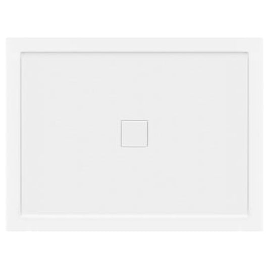 LessCare 48" x 36" Right Double Threshold Shower Pan Base Wall Corner Center Drain