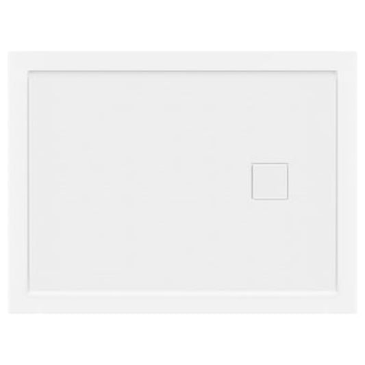 LessCare 48" x 36" Right Double Threshold Shower Pan Base Wall Corner Right Drain