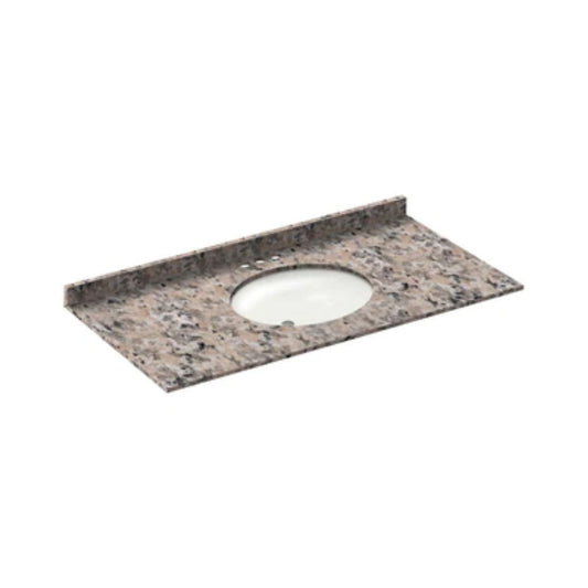 LessCare 49" x 22" Burlywood with Backsplash (4 in Spread)