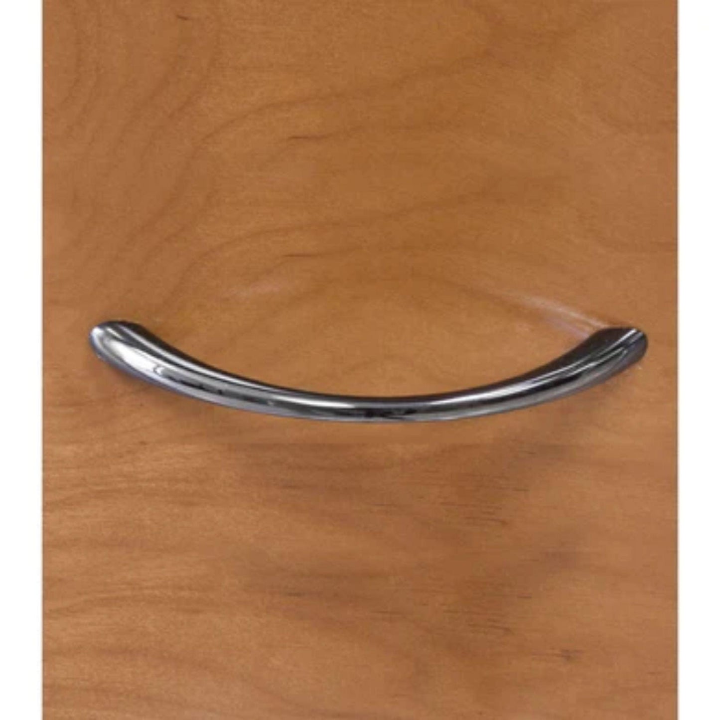 LessCare 4.375" Black Gloss Door/Drawer Pull - P-9
