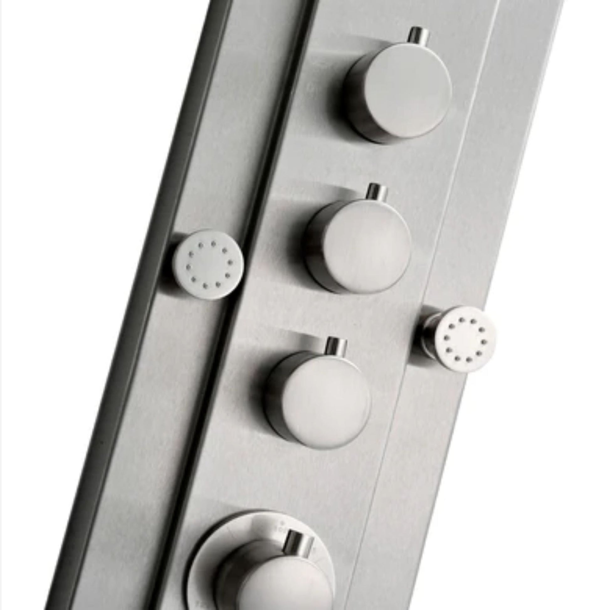 LessCare 59" Modern Shower Panel System with Massage Jets