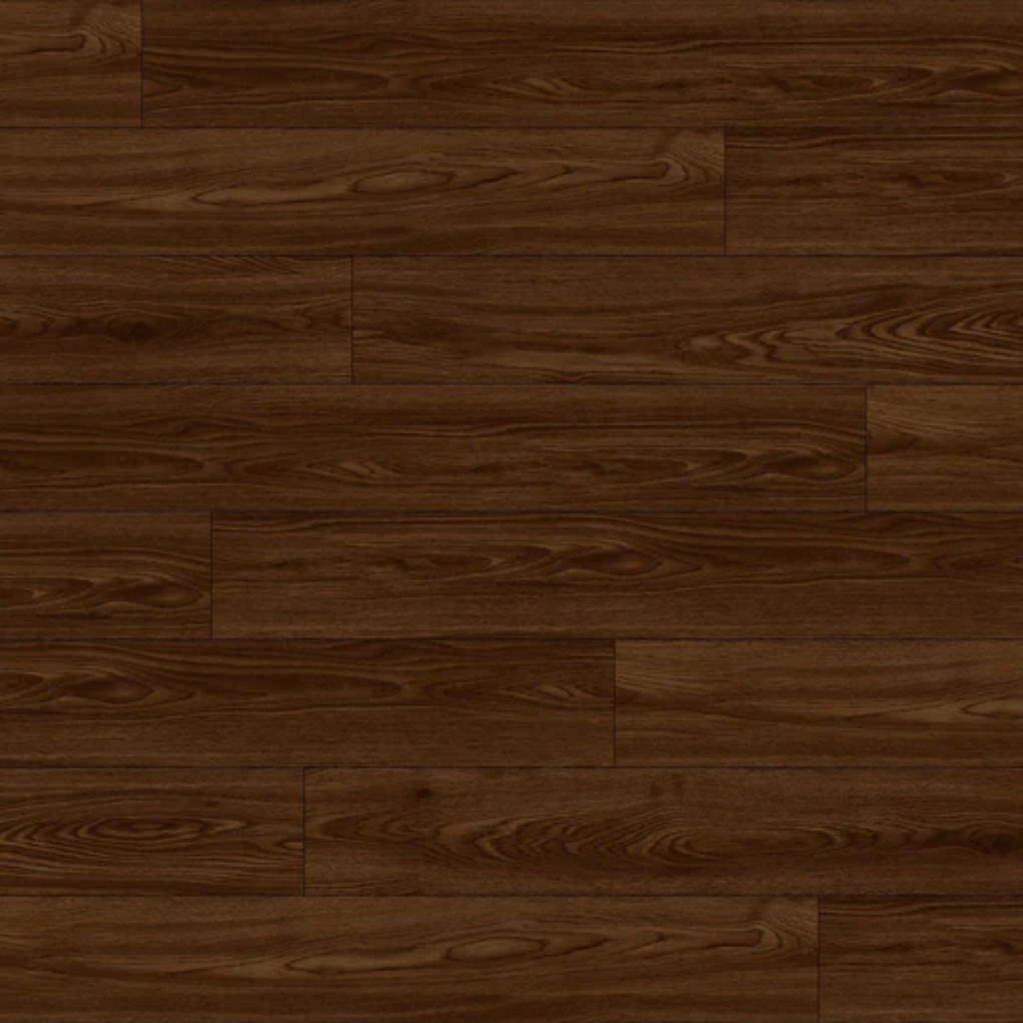 LessCare 5.5mm SPC American Walnut Waterproof Rigid Luxury SPC Vinyl Flooring with Padding – 21.06 Sq. Ft. per Box (Set of 11 Planks)