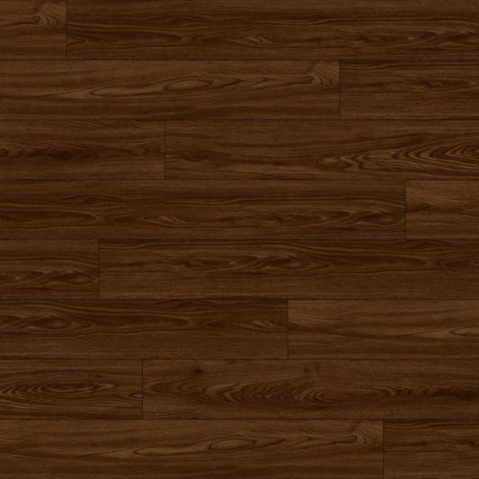 LessCare 5.5mm SPC American Walnut Waterproof Rigid Luxury SPC Vinyl Flooring with Padding – 21.06 Sq. Ft. per Box (Set of 11 Planks)