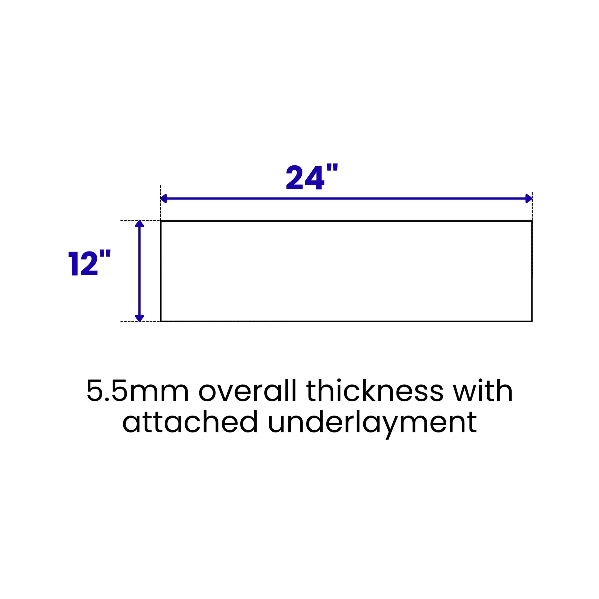 LessCare 5.5mm SPC Calacatta Travertine Waterproof Rigid Luxury SPC Vinyl Flooring with Padding – 24 Sq. Ft. per Box (Set of 12 Planks)