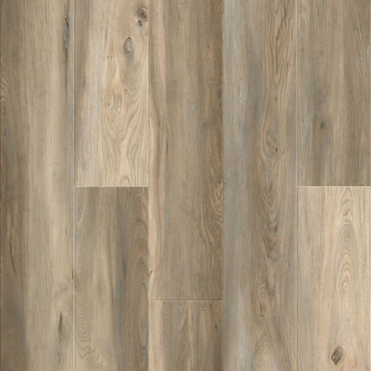 LessCare 5.5mm SPC Panda Oak Waterproof Rigid Luxury SPC Vinyl Flooring with Padding – 21.06 Sq. Ft. per Box (Set of 11 Planks)