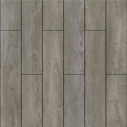 LessCare 5.5mm SPC Stone Oak Waterproof Rigid Luxury SPC Vinyl Flooring with Padding – 21.06 Sq. Ft. per Box (Set of 11 Planks)
