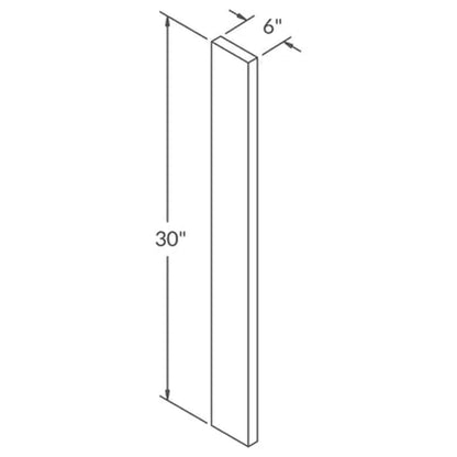 LessCare 6" x 30" Geneva Straight Filler - F630