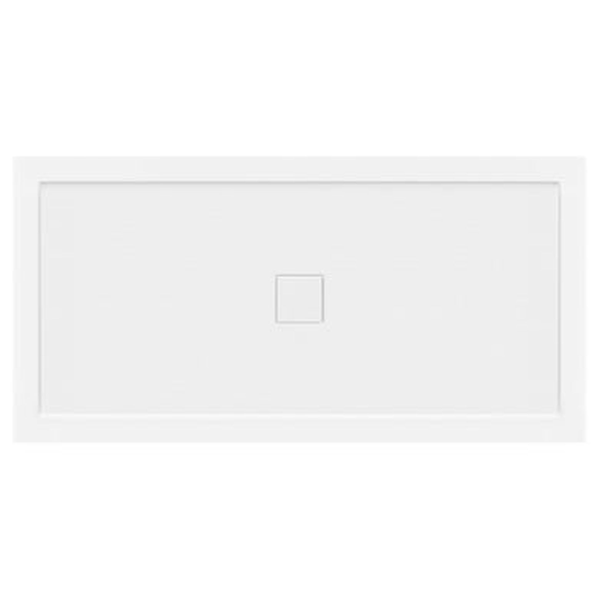 LessCare 60" x 30" Left Double Threshold Shower Pan Base Wall Corner Center Drain