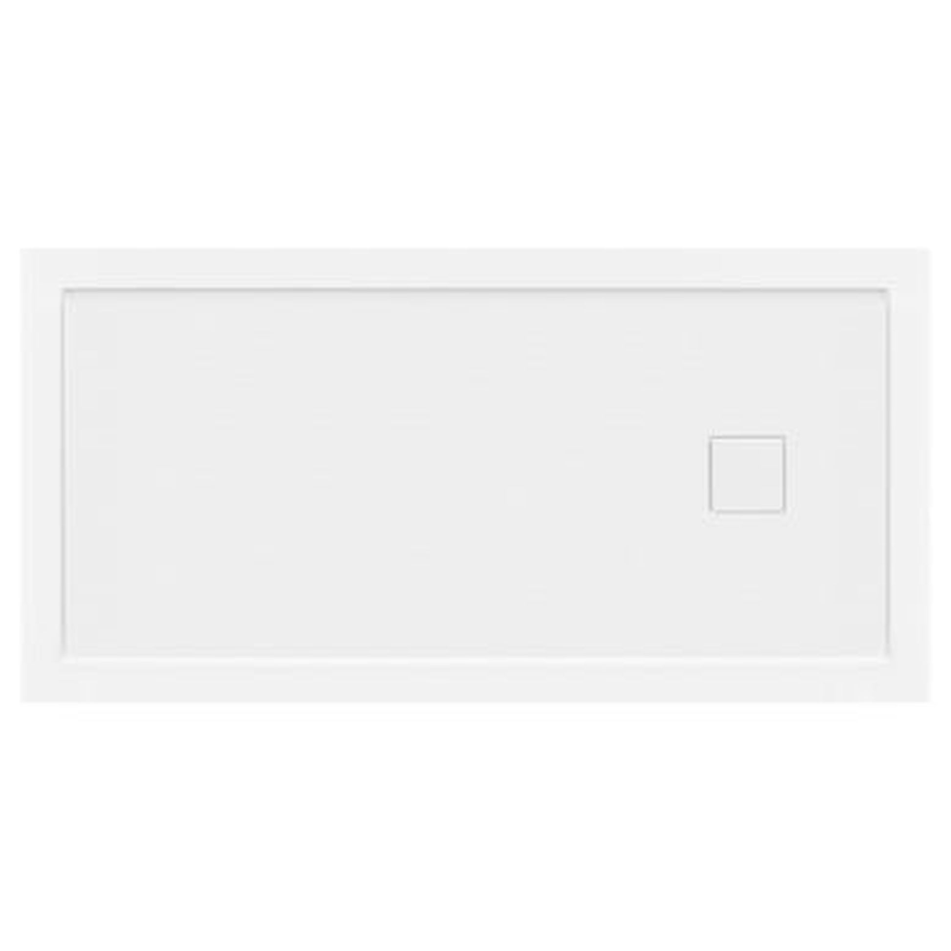 LessCare 60" x 30" Single Threshold Shower Pan Base Alcove Left Drain