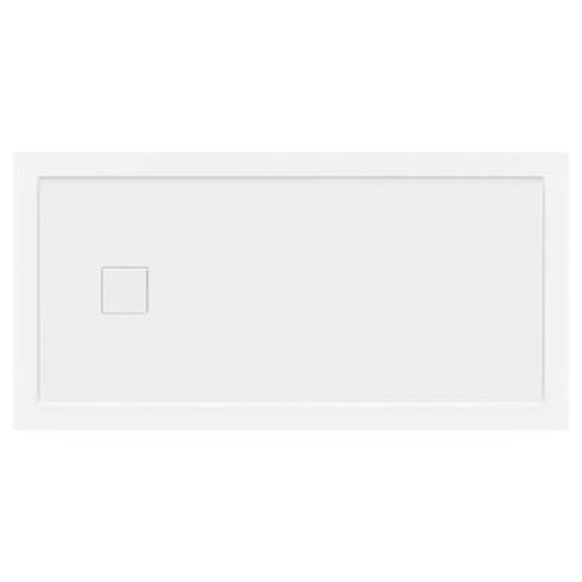 LessCare 60" x 30" Single Threshold Shower Pan Base Alcove Left Drain