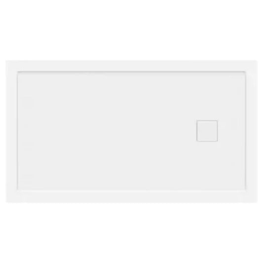 LessCare 60" x 34" Left Double Threshold Shower Pan Base Wall Corner Right Drain