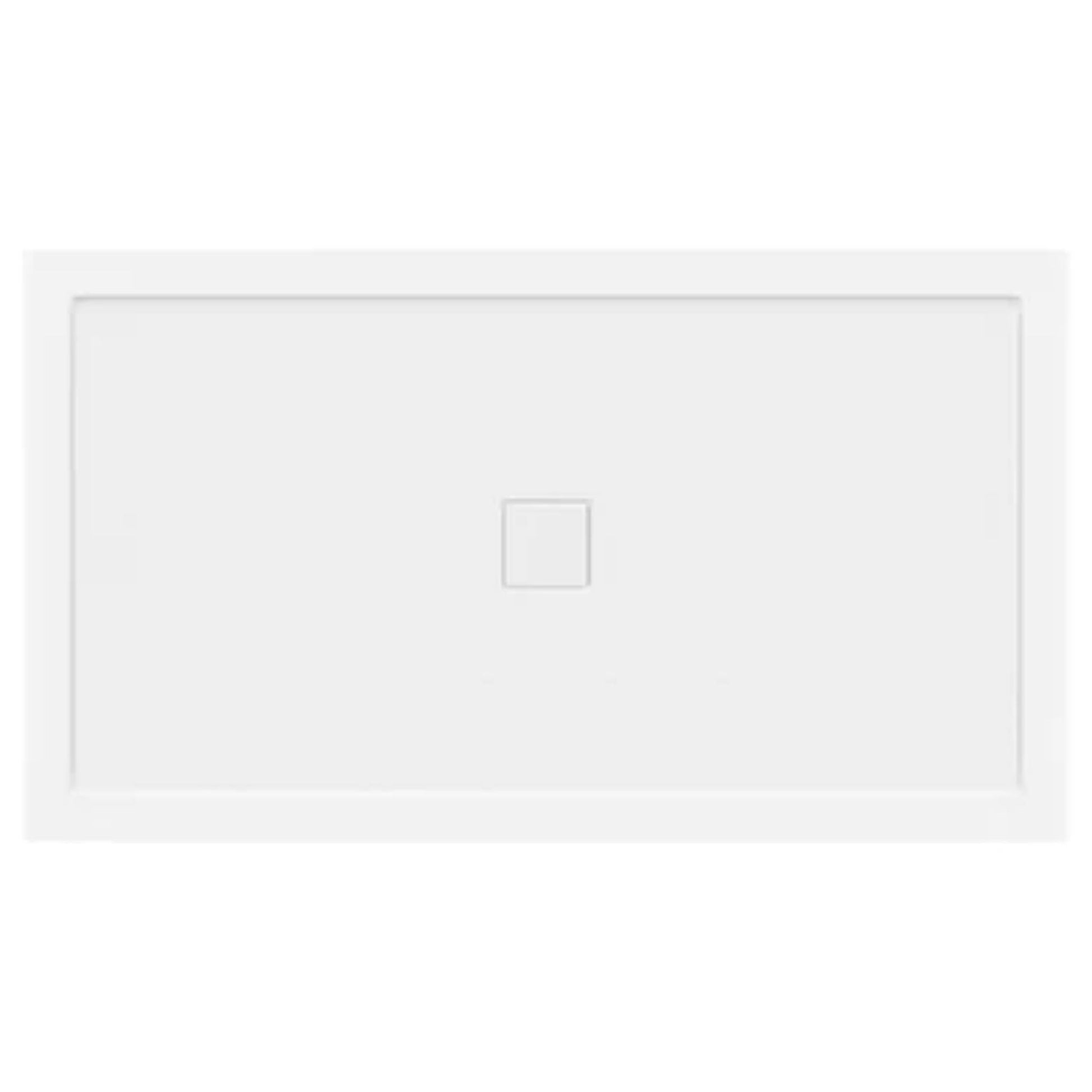 LessCare 60" x 34" Single Threshold Shower Pan Base Alcove Center Drain