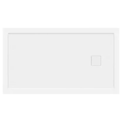 LessCare 60" x 34" Single Threshold Shower Pan Base Alcove Left Drain