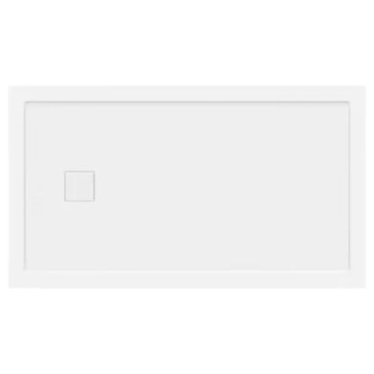 LessCare 60" x 34" Single Threshold Shower Pan Base Alcove Left Drain