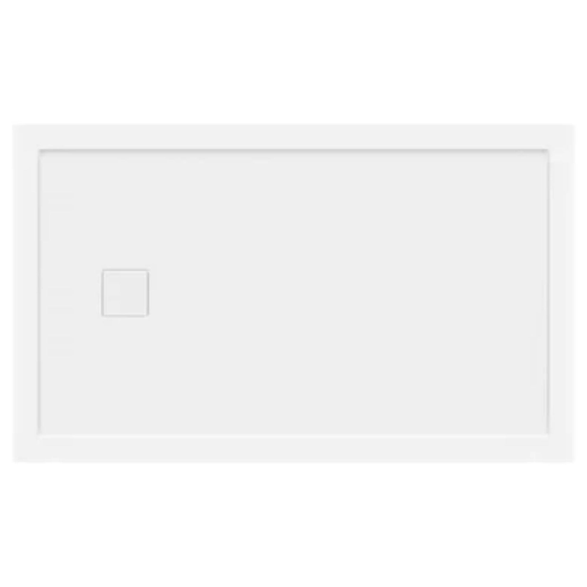 LessCare 60" x 36" Left Double Threshold Shower Pan Base Wall Corner Left Drain