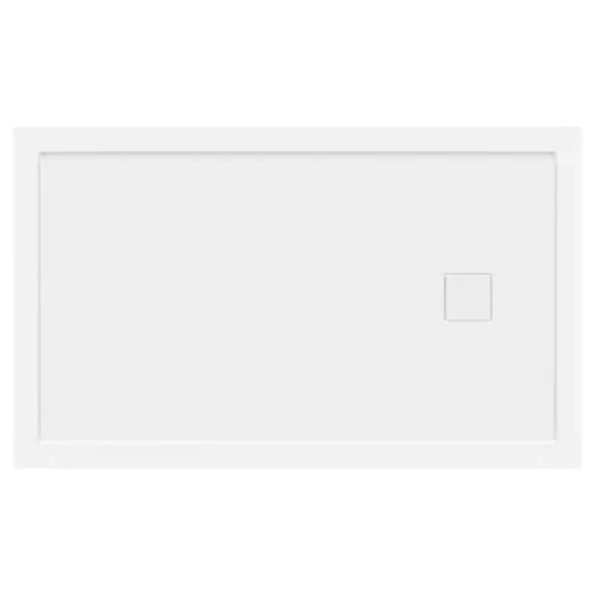 LessCare 60" x 36" Right Double Threshold Shower Pan Base Wall Corner Right Drain