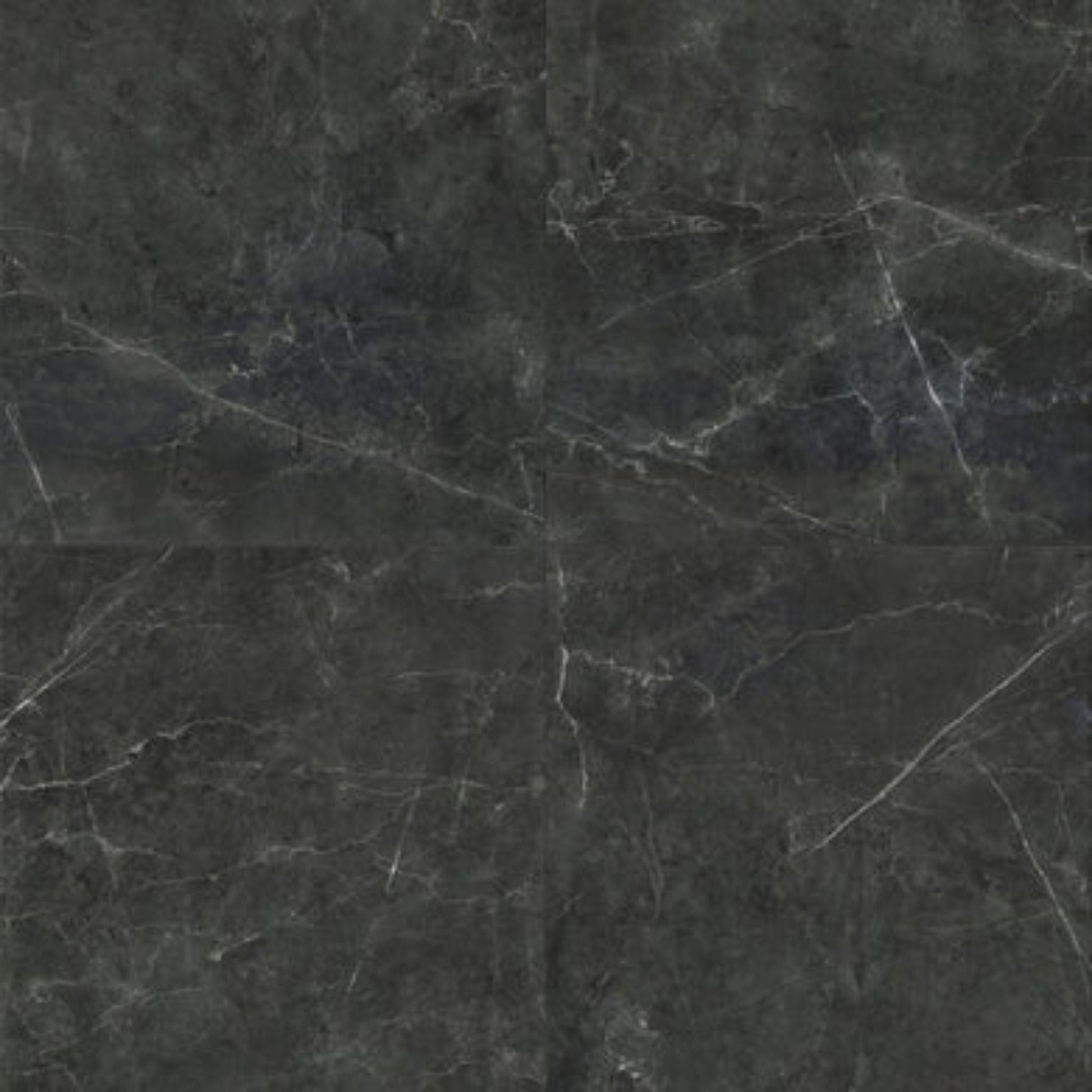 LessCare 6.5mm MSPC Gray Marble Vinyl Flooring – 15.51 Sq. Ft. per Box (Set of 8 Planks)