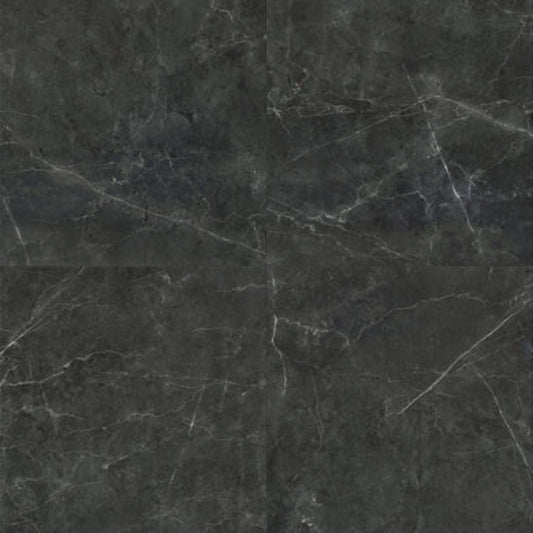 LessCare 6.5mm MSPC Gray Marble Vinyl Flooring – 15.51 Sq. Ft. per Box (Set of 8 Planks)