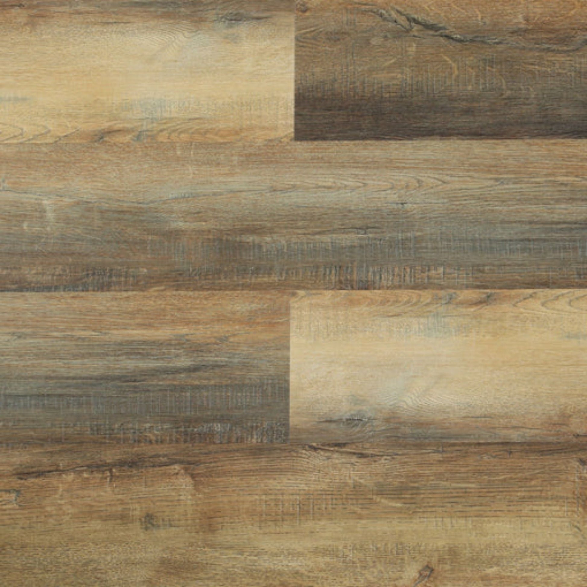 LessCare 6.5mm WPC Creek Oak Vinyl Flooring – 21.06 Sq. Ft. per Box (Set of 11 Planks)