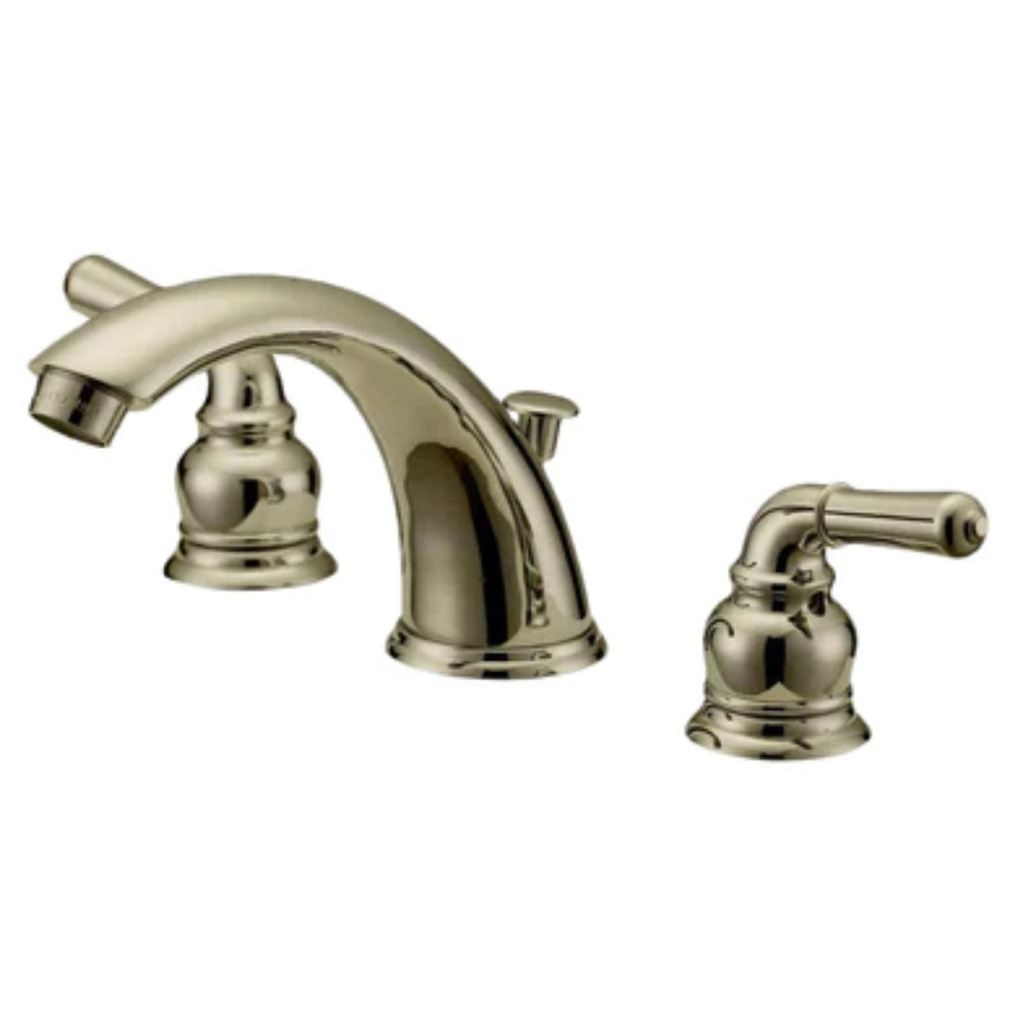 LessCare Brushed Nickel Finish 4 In Spread Bathroom Faucet - LB4B
