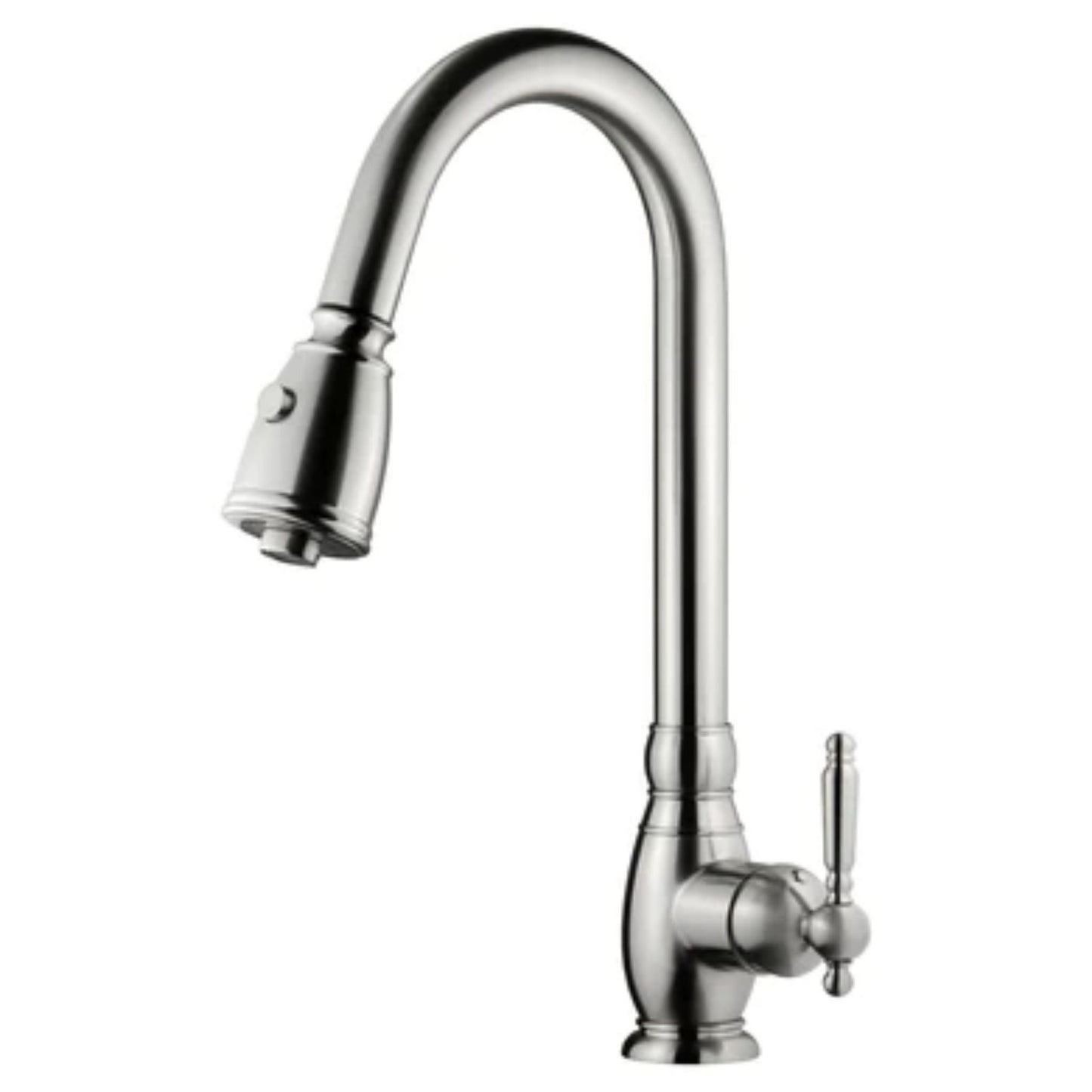 LessCare Brushed Nickel Pull Down Kitchen Faucet - LK6B