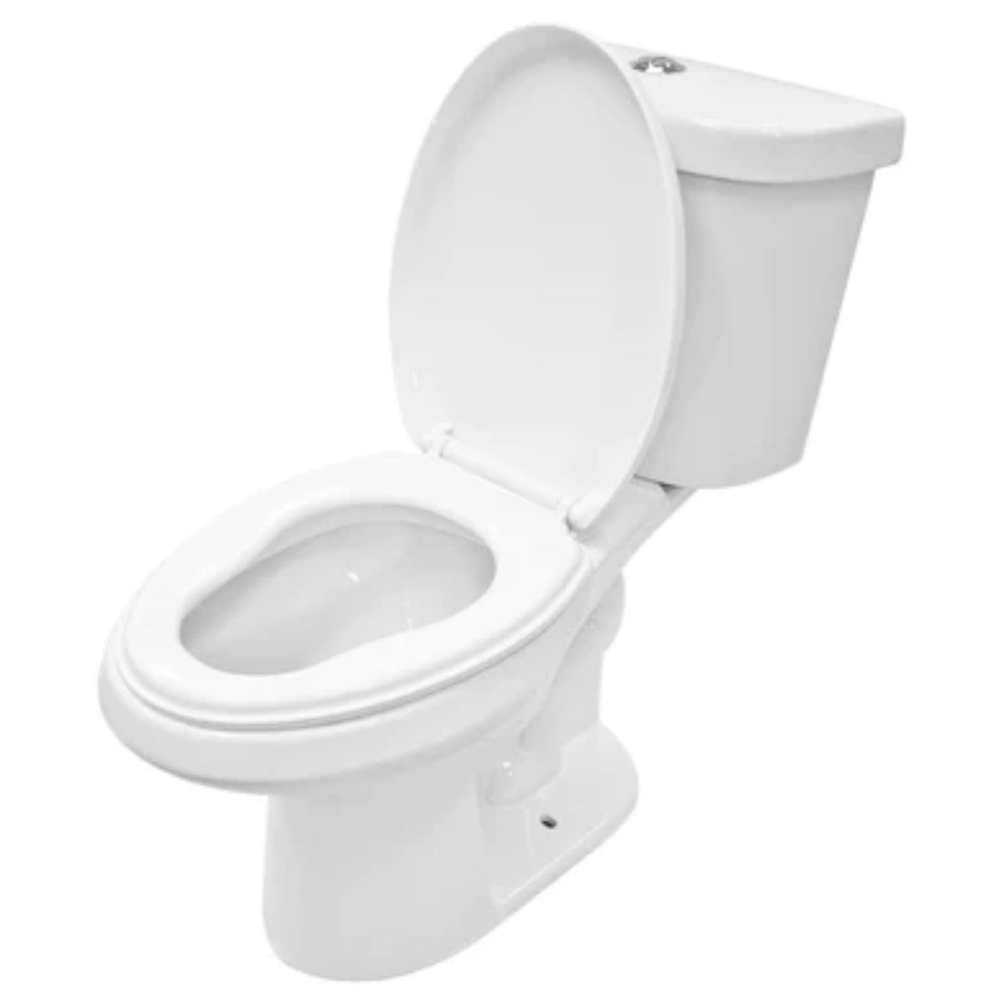 LessCare Dual Flush Elongated Two Piece Ceramic Toilet