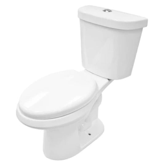 LessCare Dual Flush Elongated Two Piece Ceramic Toilet