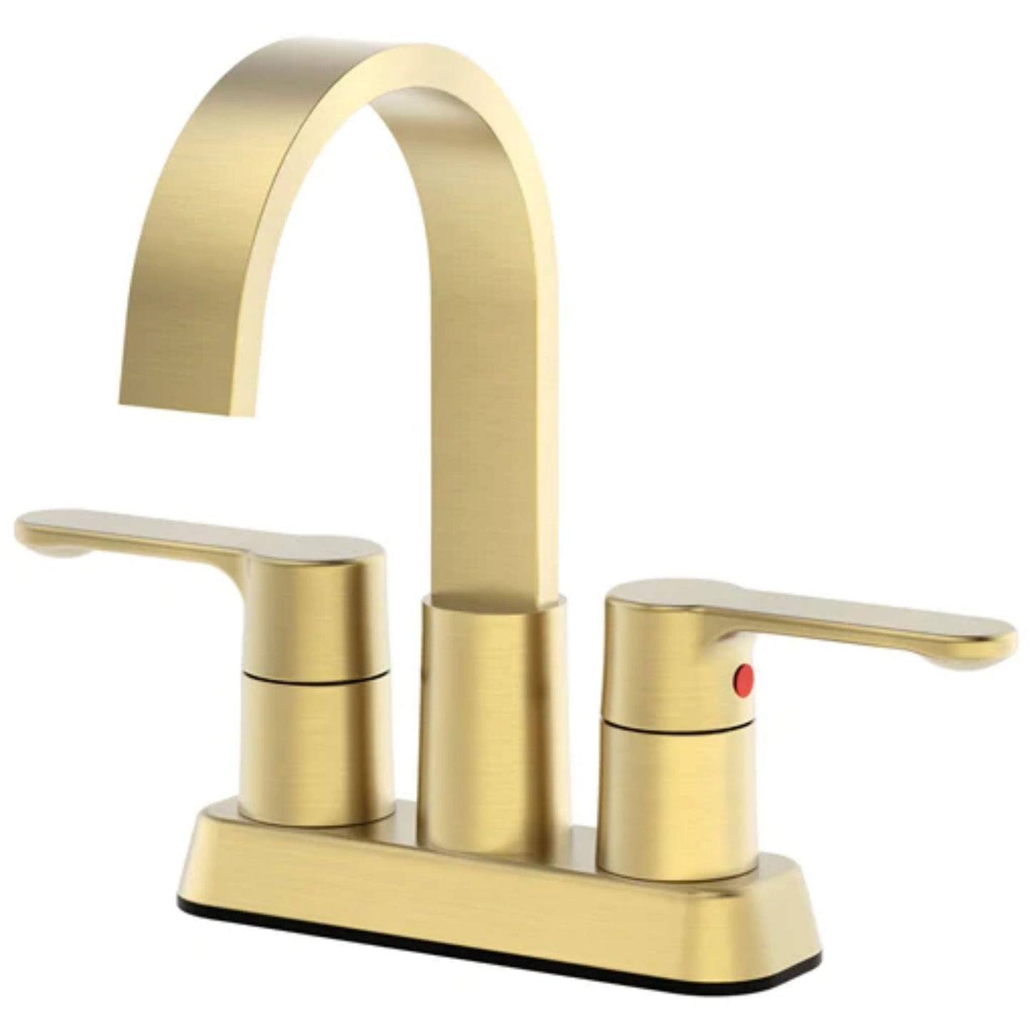 LessCare Gold Modern Bathroom or Bar Faucet - LB23G