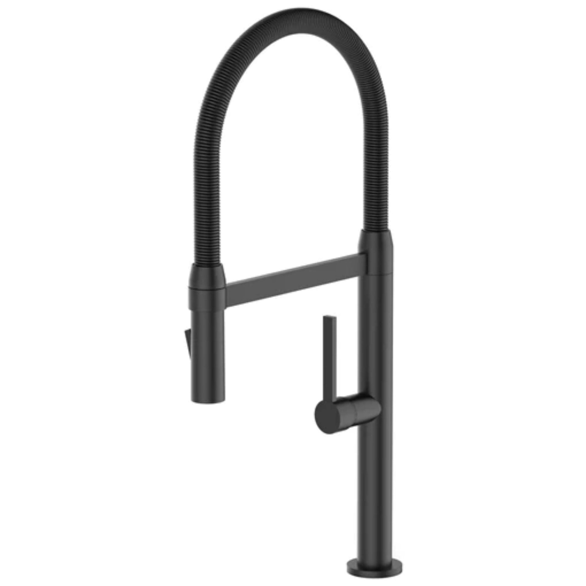 LessCare Matte Black Modern Kitchen Faucet