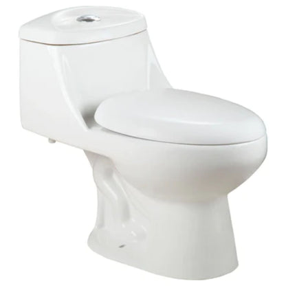 LessCare One Piece Elegant Modern Toilet with Soft Close Seat