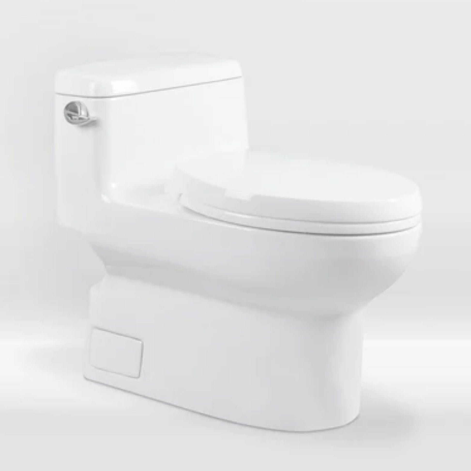 LessCare One Piece Modern Toilet with Soft Close Seat