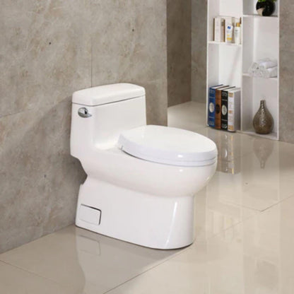 LessCare One Piece Modern Toilet with Soft Close Seat