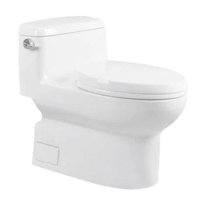 LessCare One Piece Modern Toilet with Soft Close Seat