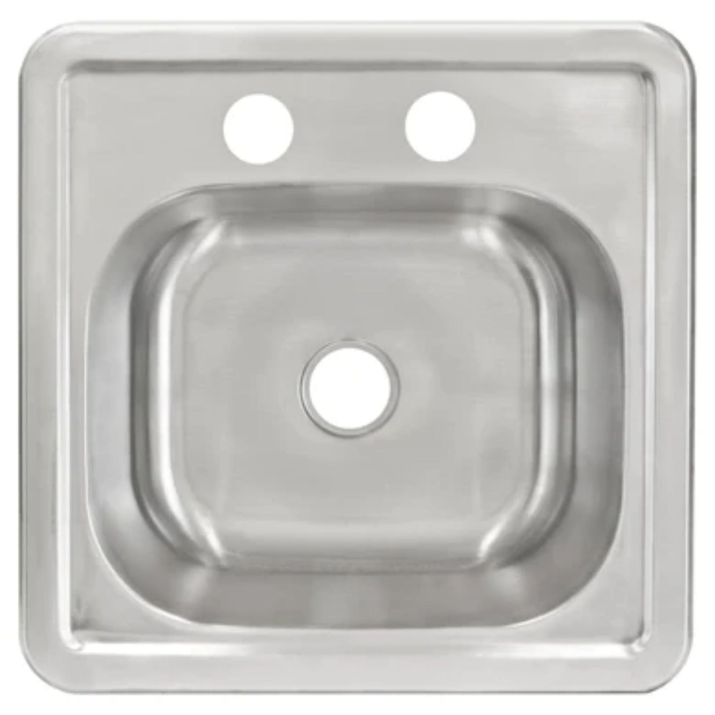 LessCare Top Mount Stainless Steel Single Basin Kitchen Sink - LT62