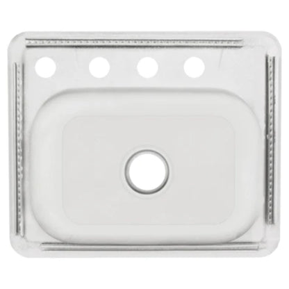 LessCare Top Mount Stainless Steel Single Basin Kitchen Sink - LT64
